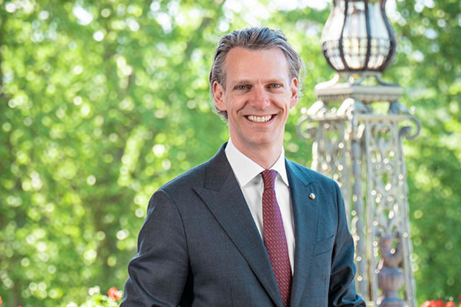  Oetker Collection chief executive Timo Gruenert recently opened the brand's first Italian property in Capri. Credit: Oetker Collection