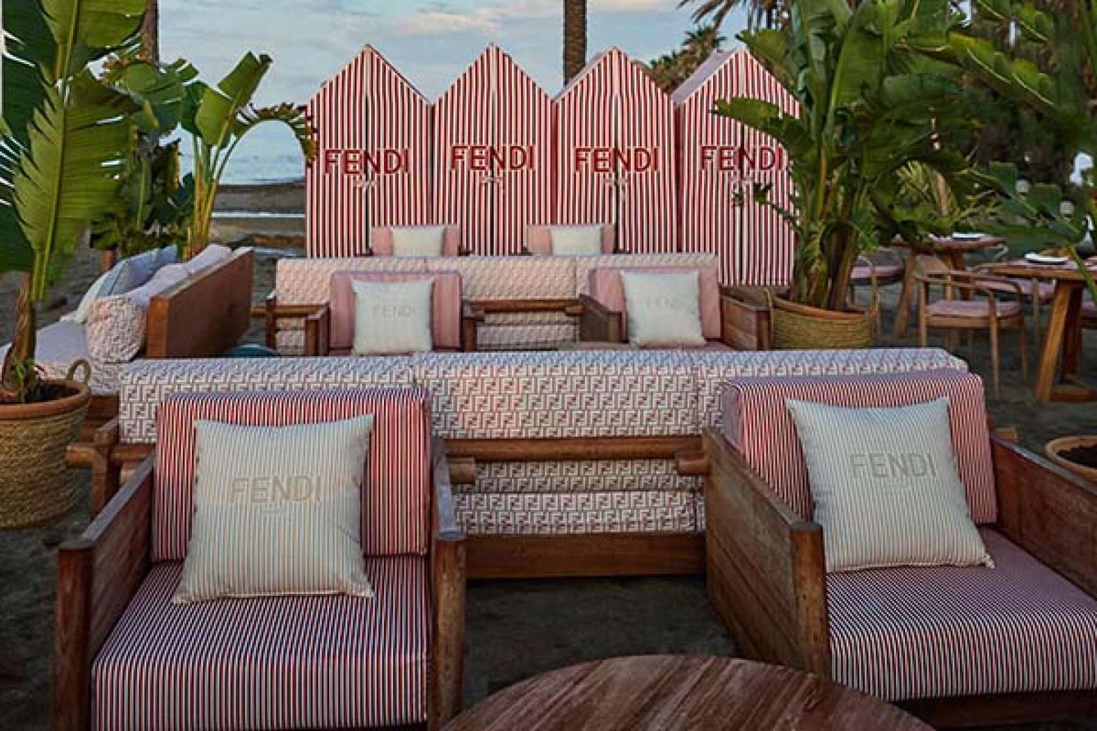 Fendi's iconic style can now be seen at Puente Romano Beach Resort