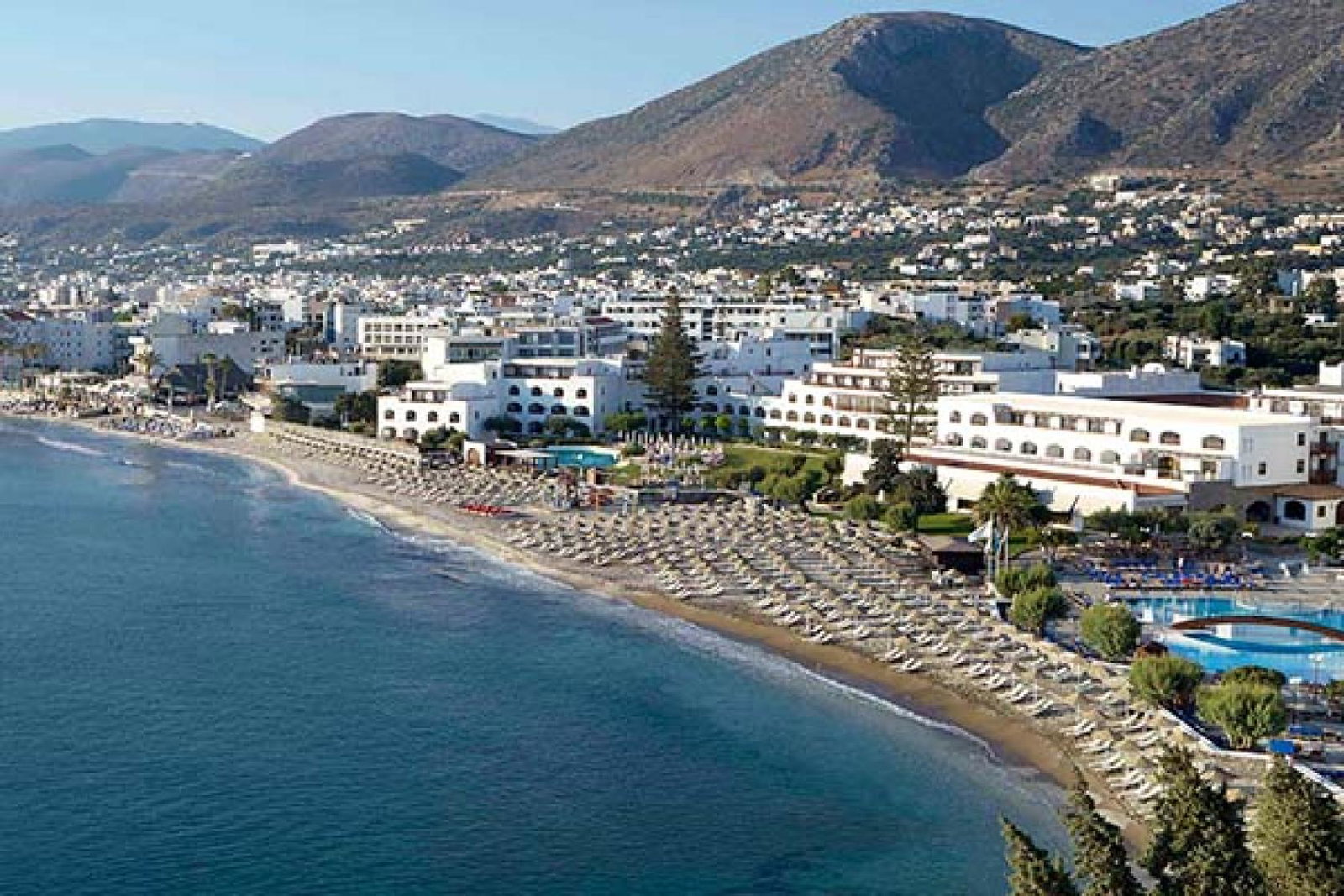 The Creta Maris Resort is 25km from Heraklion