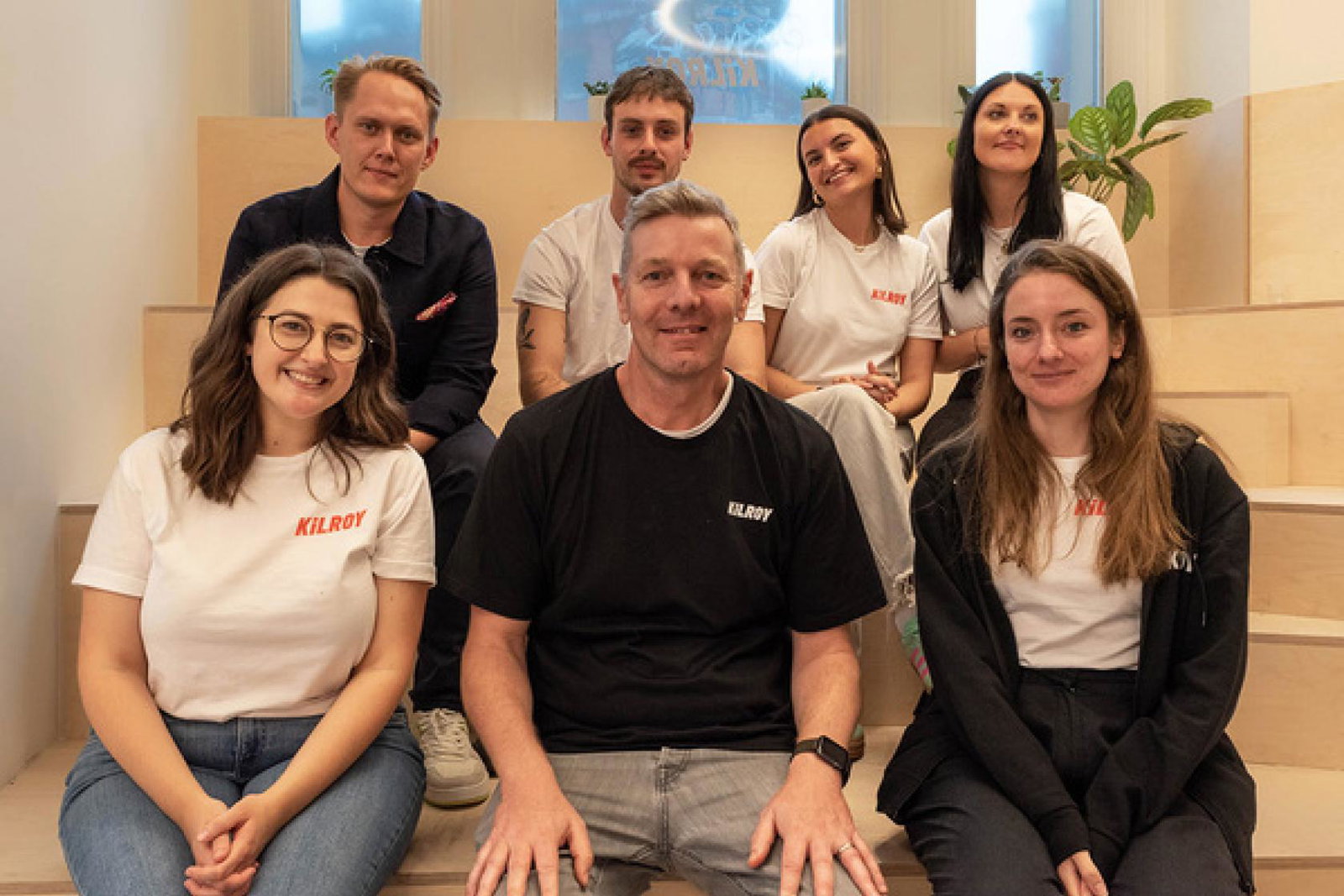 The Kilroy Bristol team with sales director Jacob Stromfeldt at the store opening