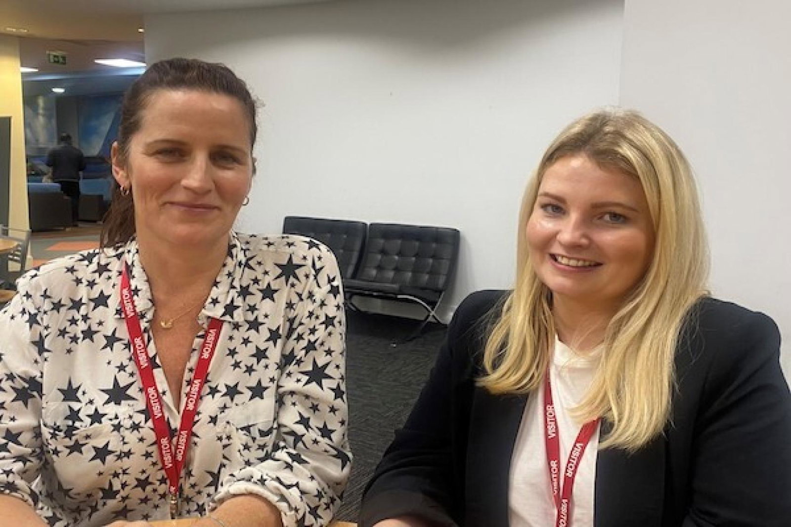 Not Just Travel agents Sarah Heduan and Annette Russell