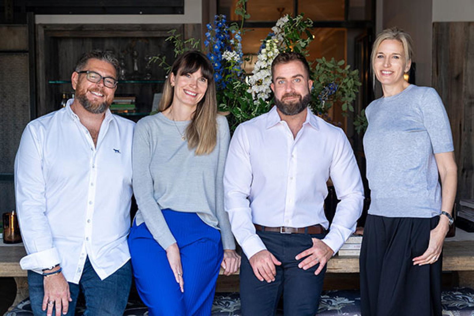 The Cherry Travel team (L-R): Rob Arrow, Katie Becker, Mark Gibbins and Diana Cherry