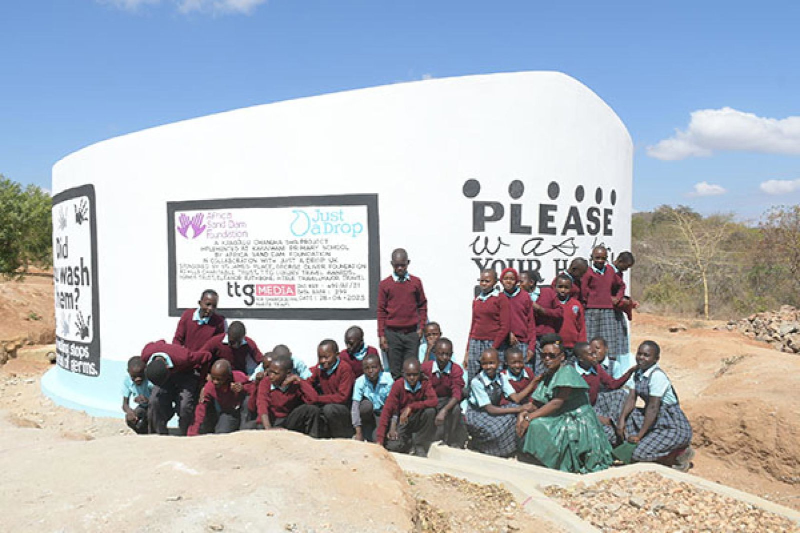 The children at Kenya’s Kavuvwani Primary School now have access to clean, safe drinking water thanks to funds raised at the TTG Luxury Travel Awards 2023