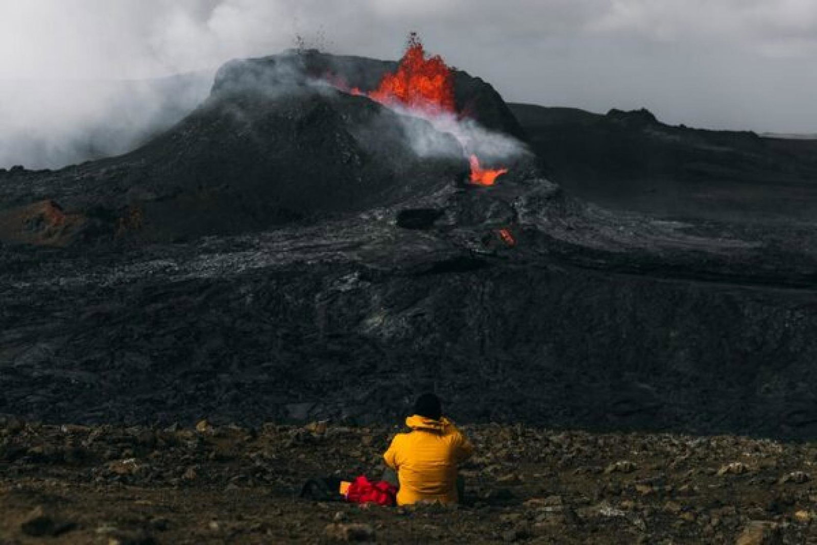 Iceland Volcano Fagradalsfjall 2021 iStock-1322329291 (Credit: iStock)