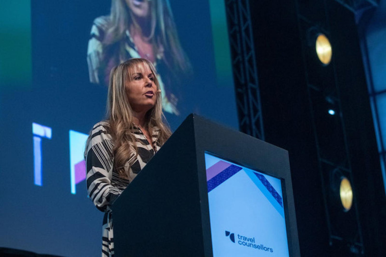 Kirsten Hughes on stage at TC Conf 23.jpg