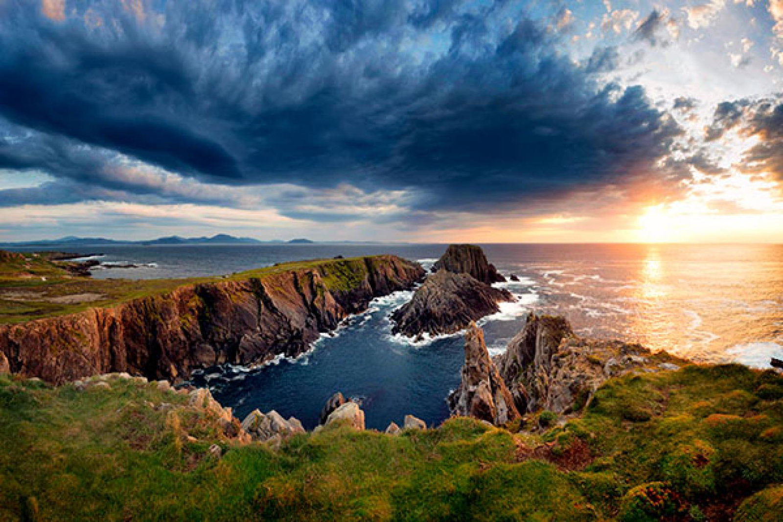Malin Head on the Inishowen Peninsula in County Donegal