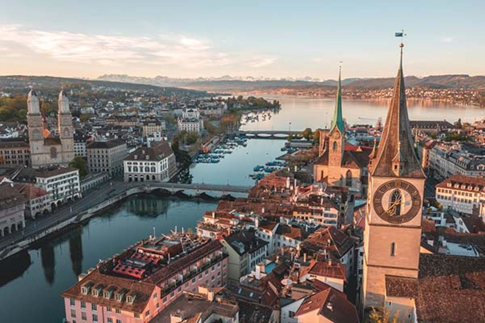Zurich was ranked as the world's most expensive city, alongside Singapore. Credit:  Henrique Ferreira / Unsplash