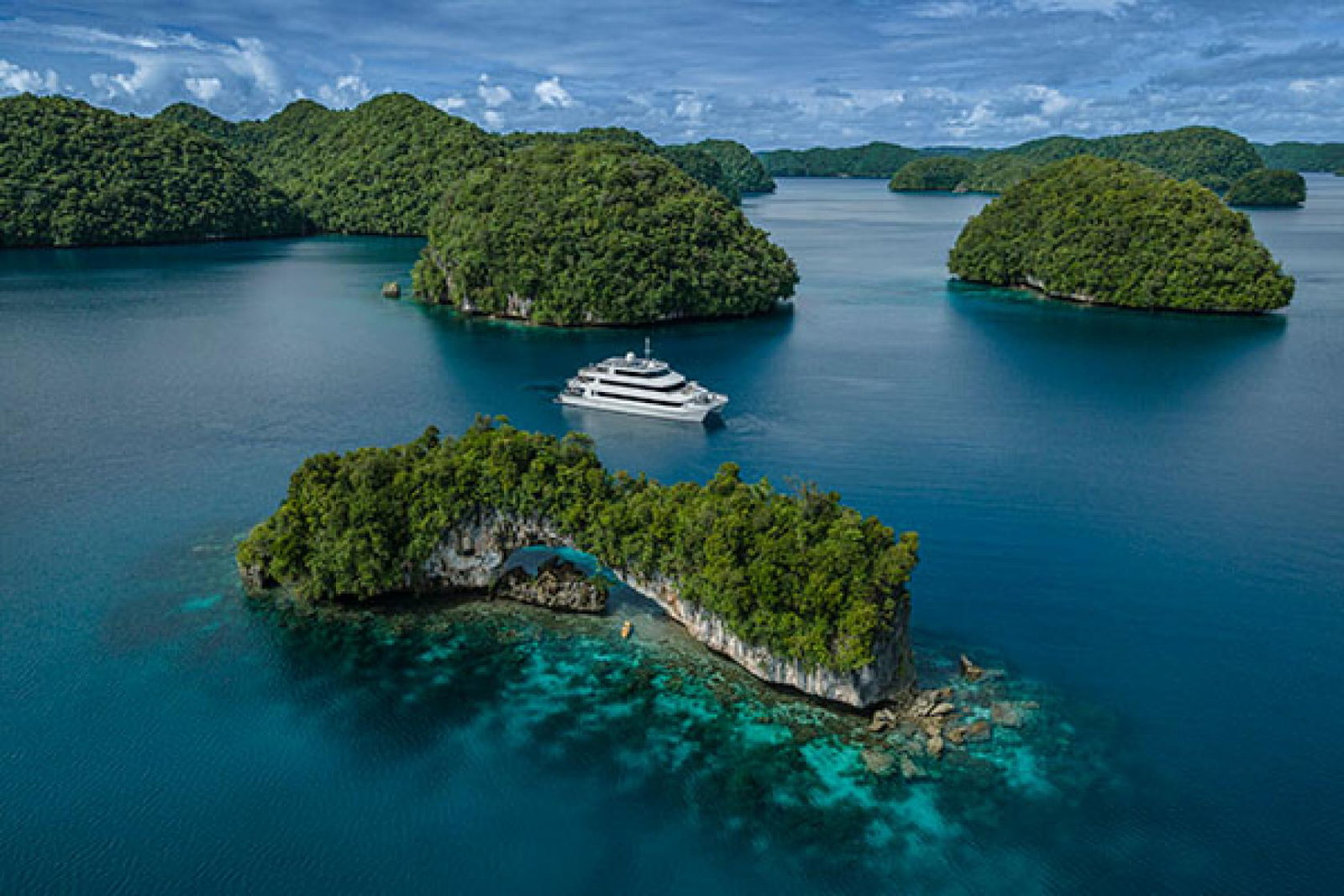 Four Seasons Explorer will sail across Palau 