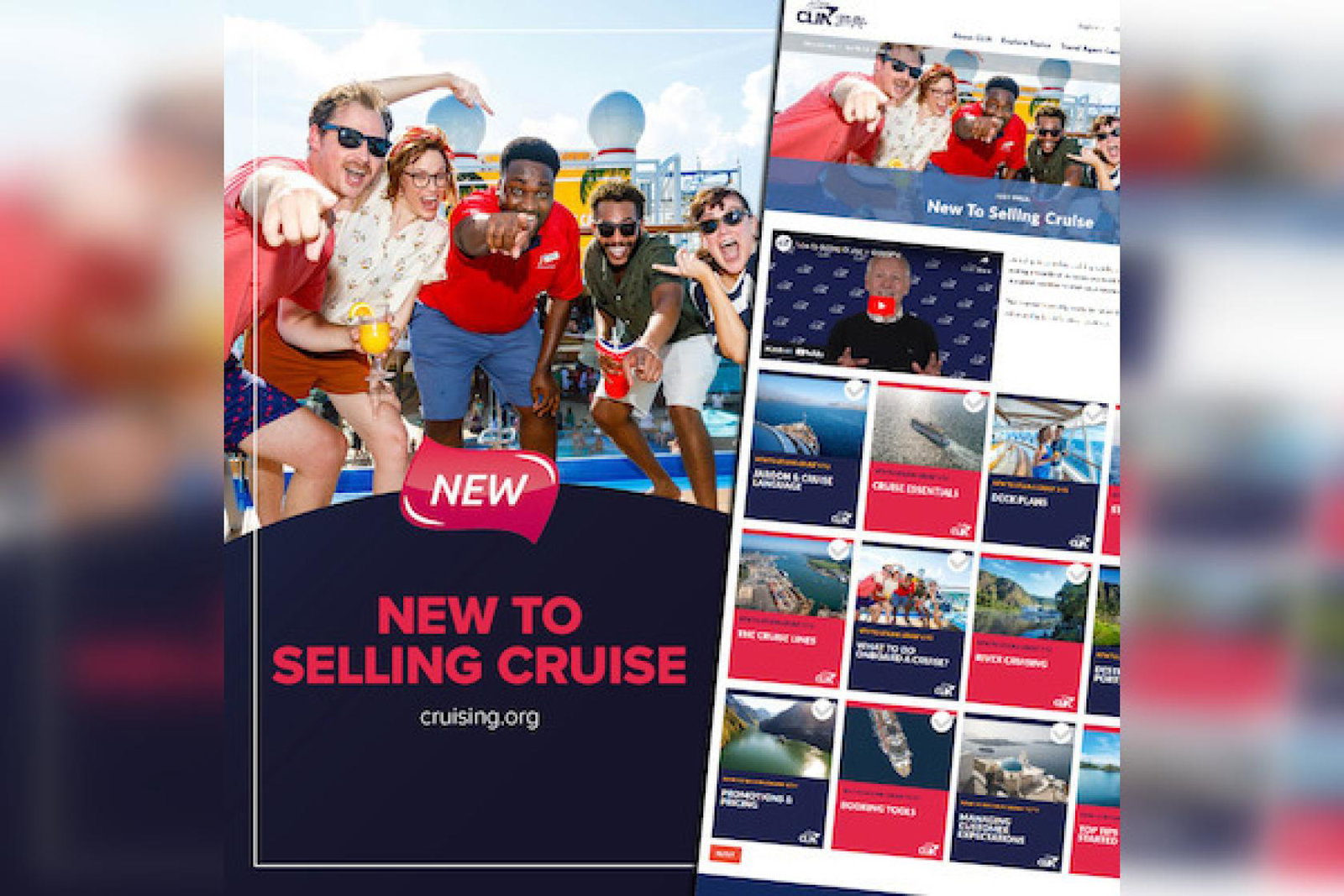 clia, new-to-cruise agent selling portal, dec23