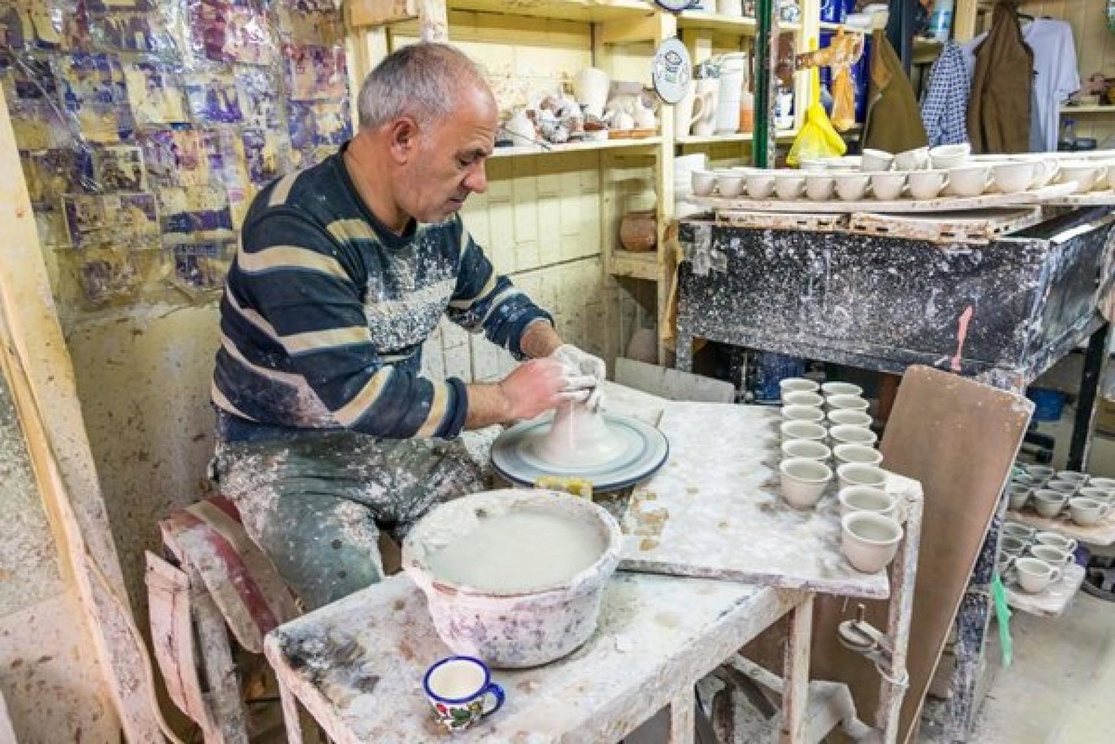 Hebron Palestine Ceramics iStock-1448199682 (Credit: iStock)