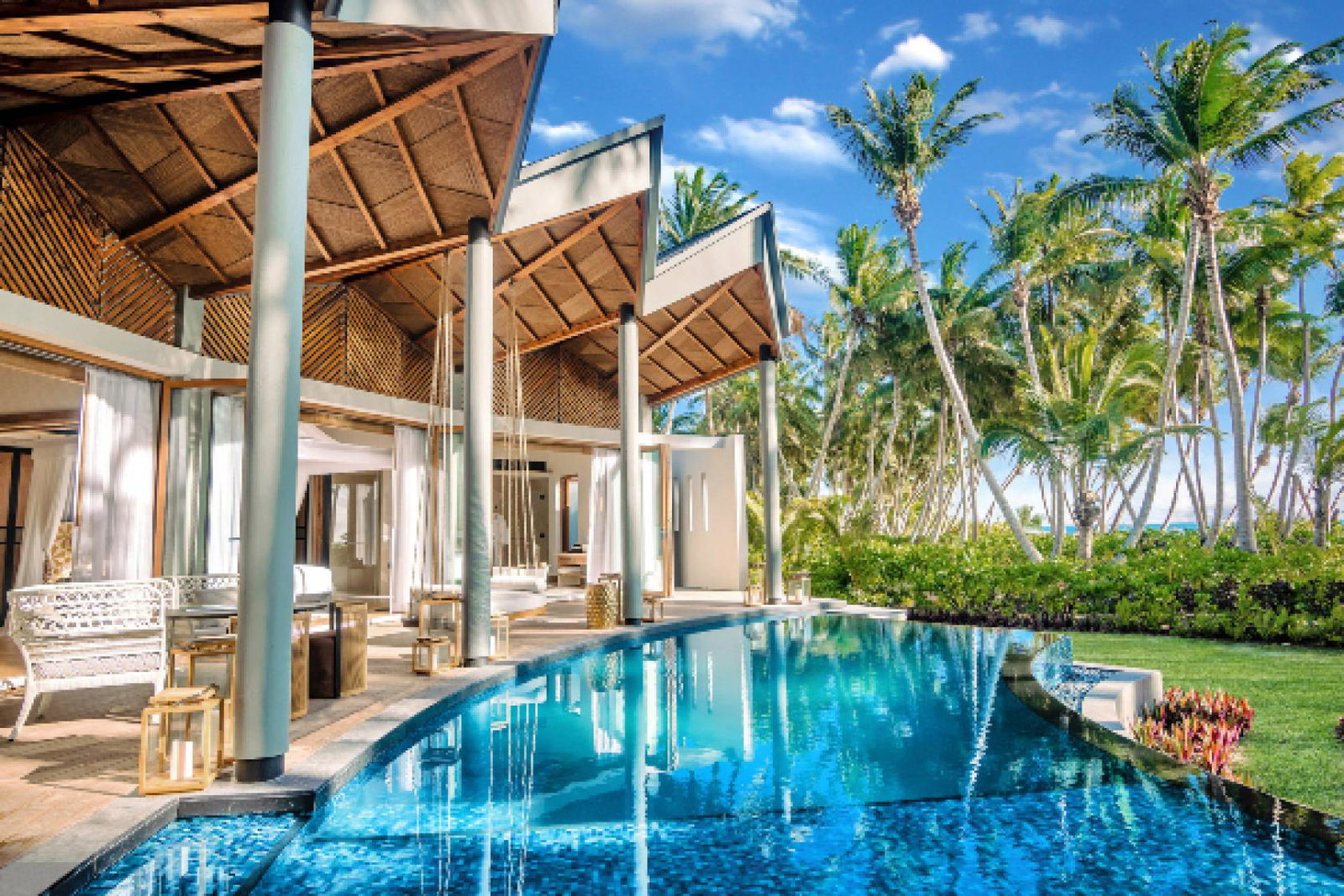 A villa at Waldorf Astoria Seychelles Platte Island