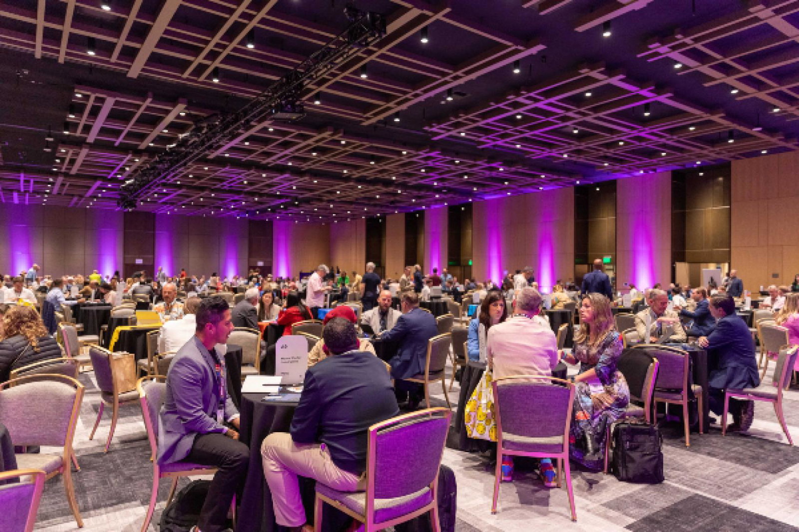 Agents meet with suppliers on the Proud Experiences show floor at last year's event