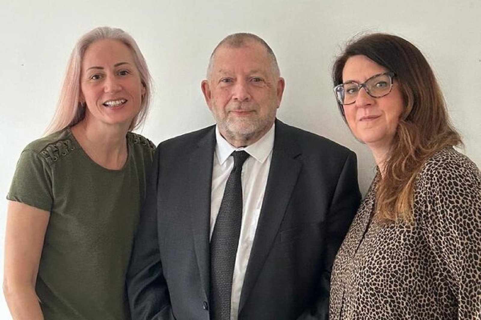 From left are SPL Villas' trade support team of Anne Clays, Mike Lee and Sarah Gill