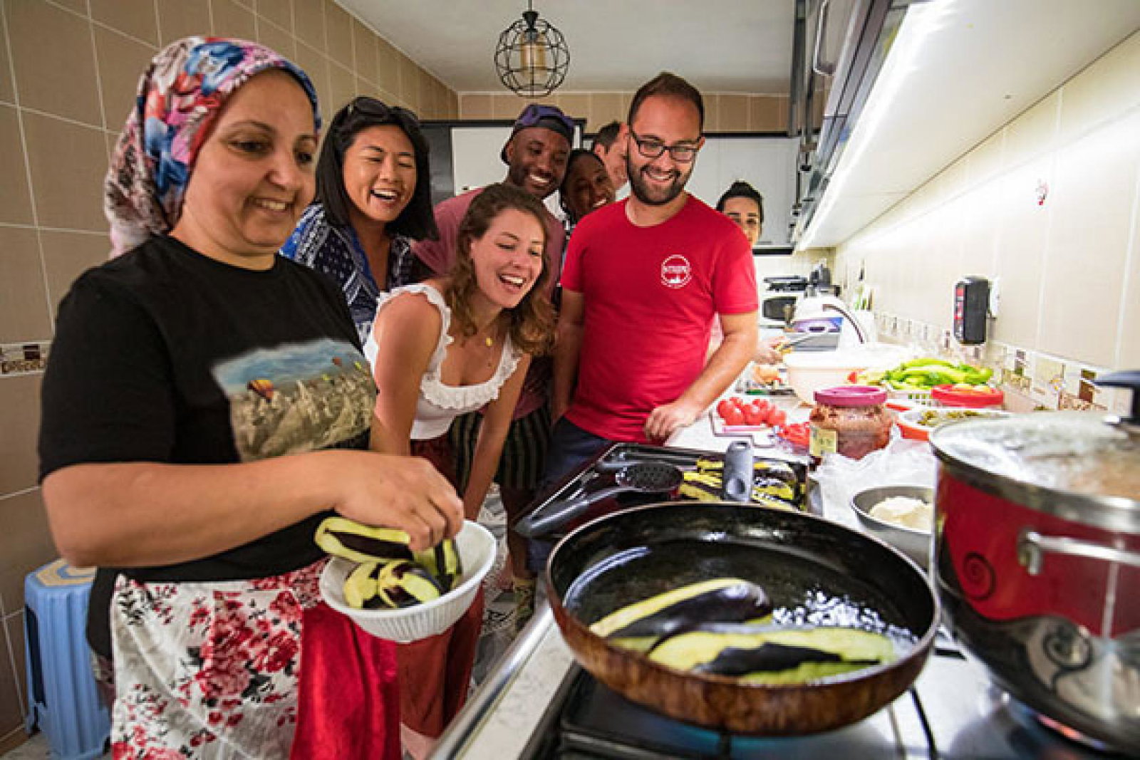 Customers can join cooking classes with locals when travelling with Intrepid Travel