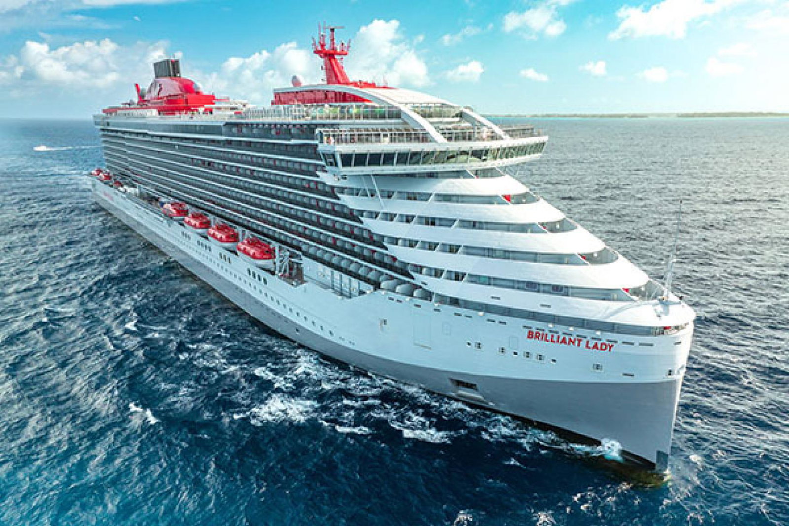 Brilliant Lady will offer a range of new sailings