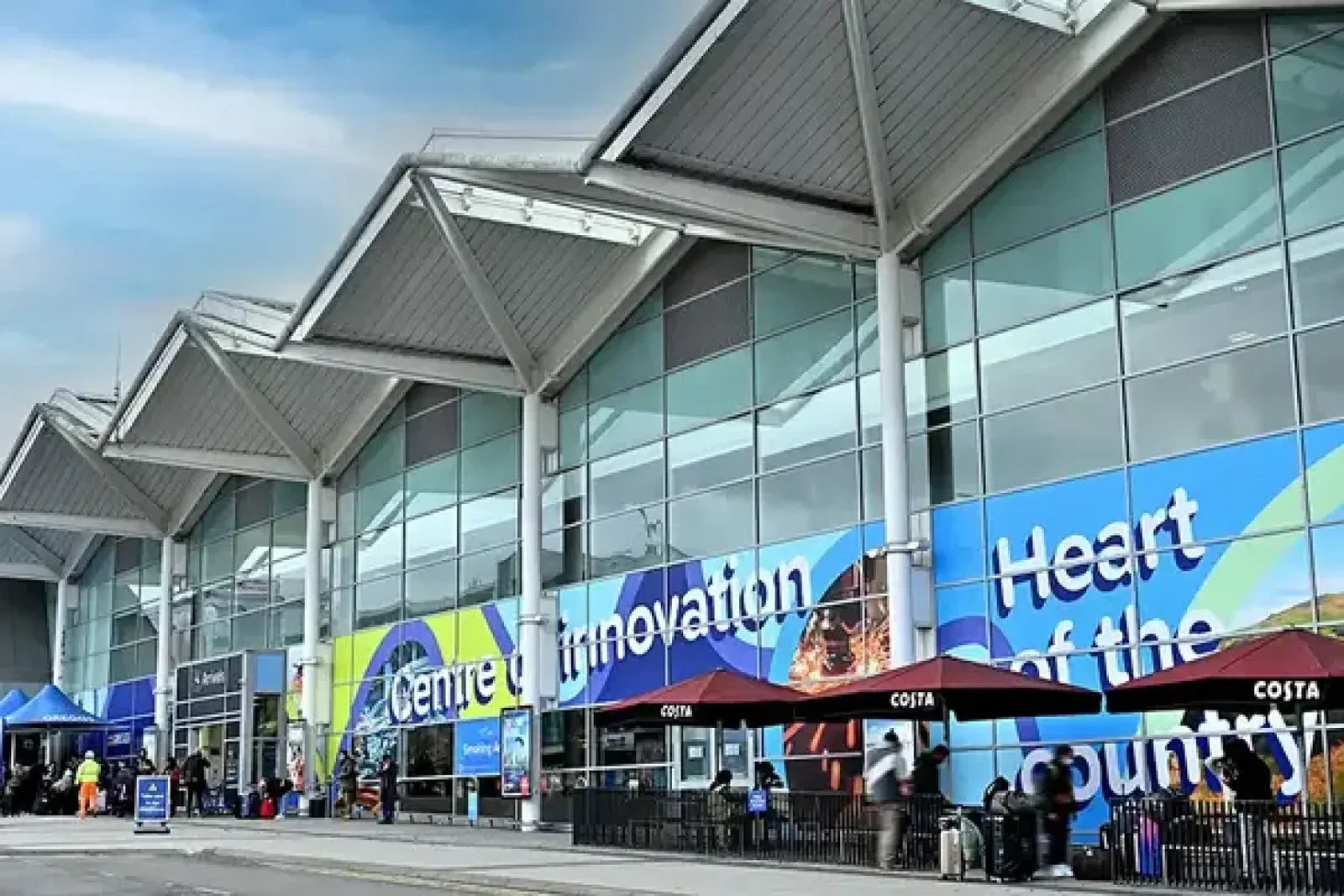 Birmingham airport terminal building