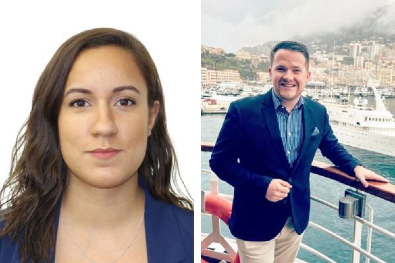 Ana Torres and Ryan Bishop, Crystal, September 2024 Credit: Crystal Cruises