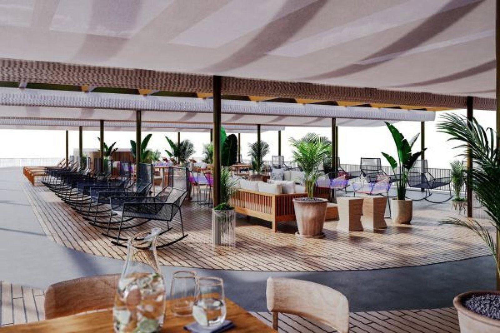 Sundeck AmaMagdalena, October 2024 Credit: AmaWaterways