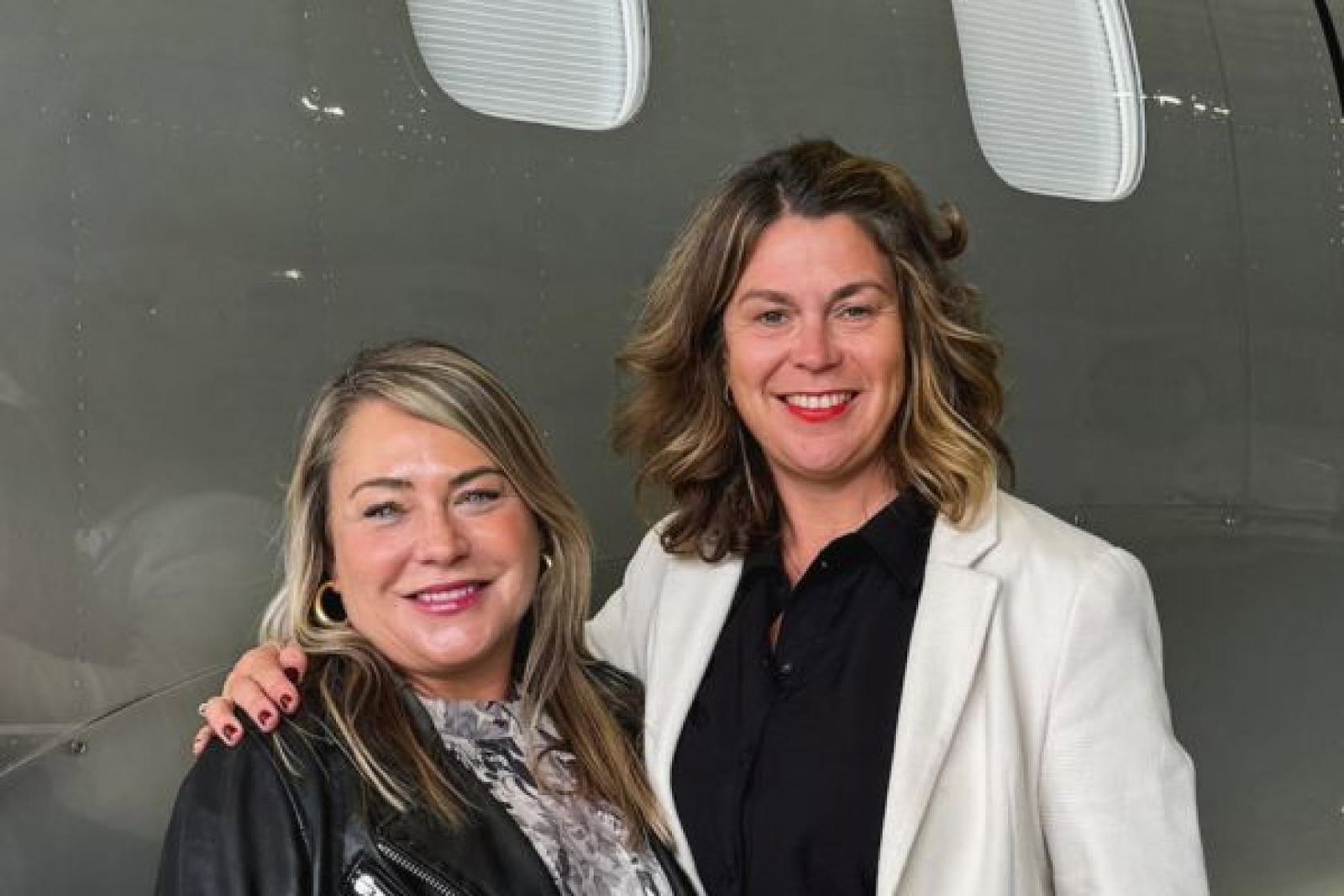 Kellie Samuda and Jen Atkinson