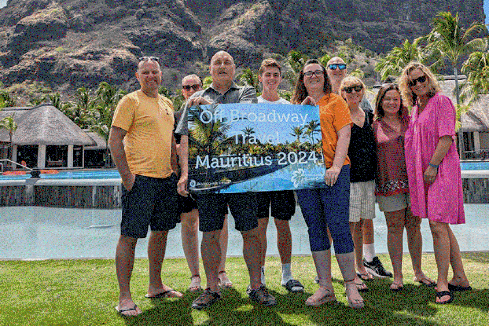 Off Broadway Travel in Mauritius with TV series winner Alfie Watts