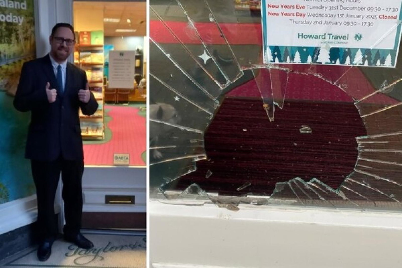 Howard_Travel_smashed_window_Grecotel_January_2025_(1).jpg