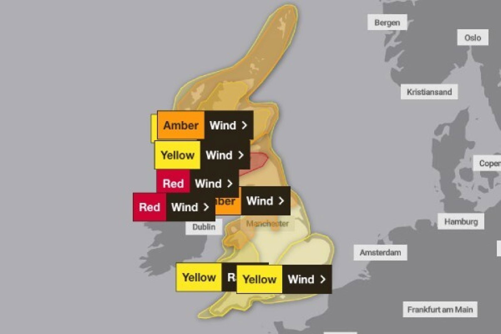 Met_Office_Warnings_Friday_24_January_2025 (Credit: @metoffice / X)