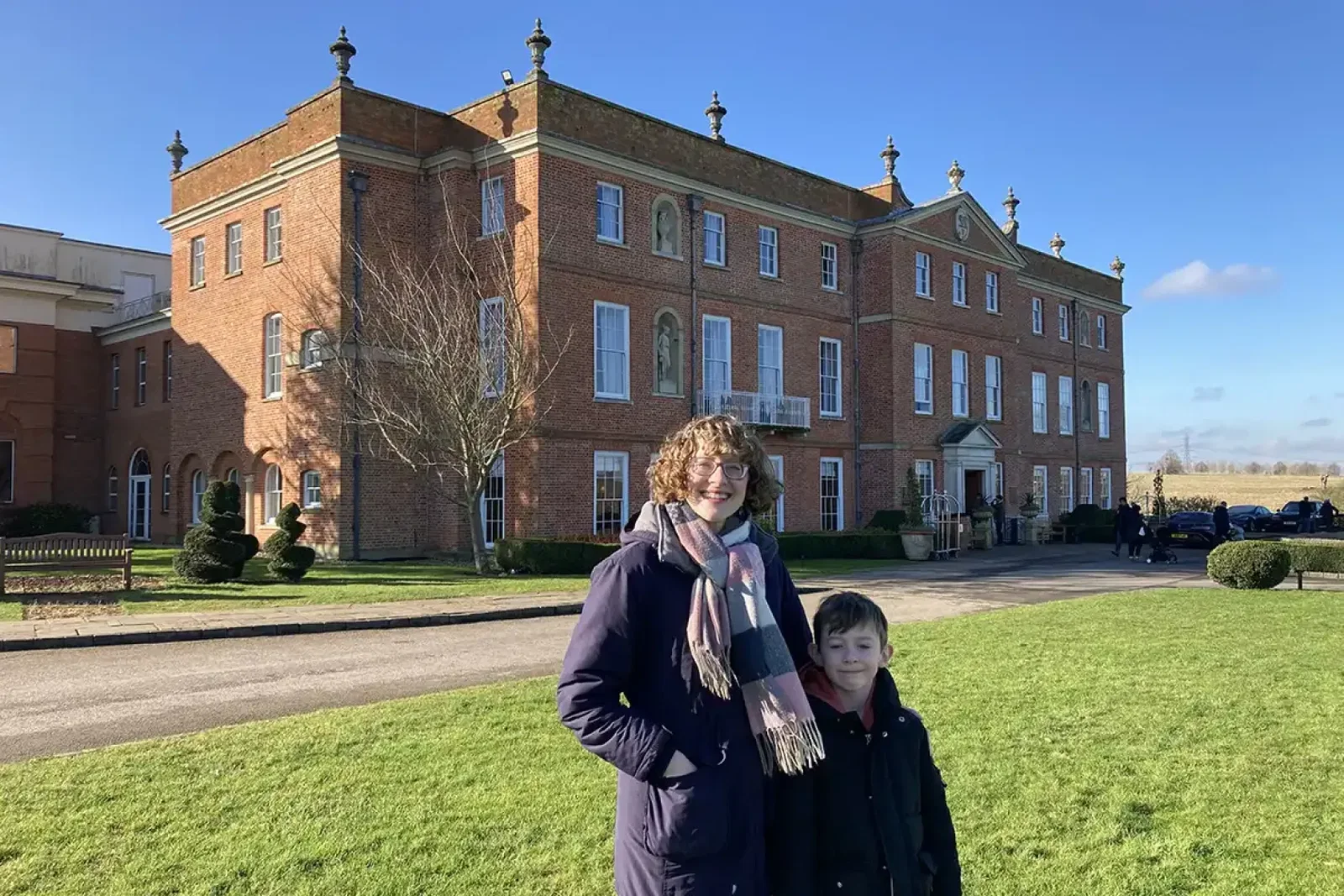 TTG Luxury's Charlotte at Four Seasons Hotel Hampshire with her family