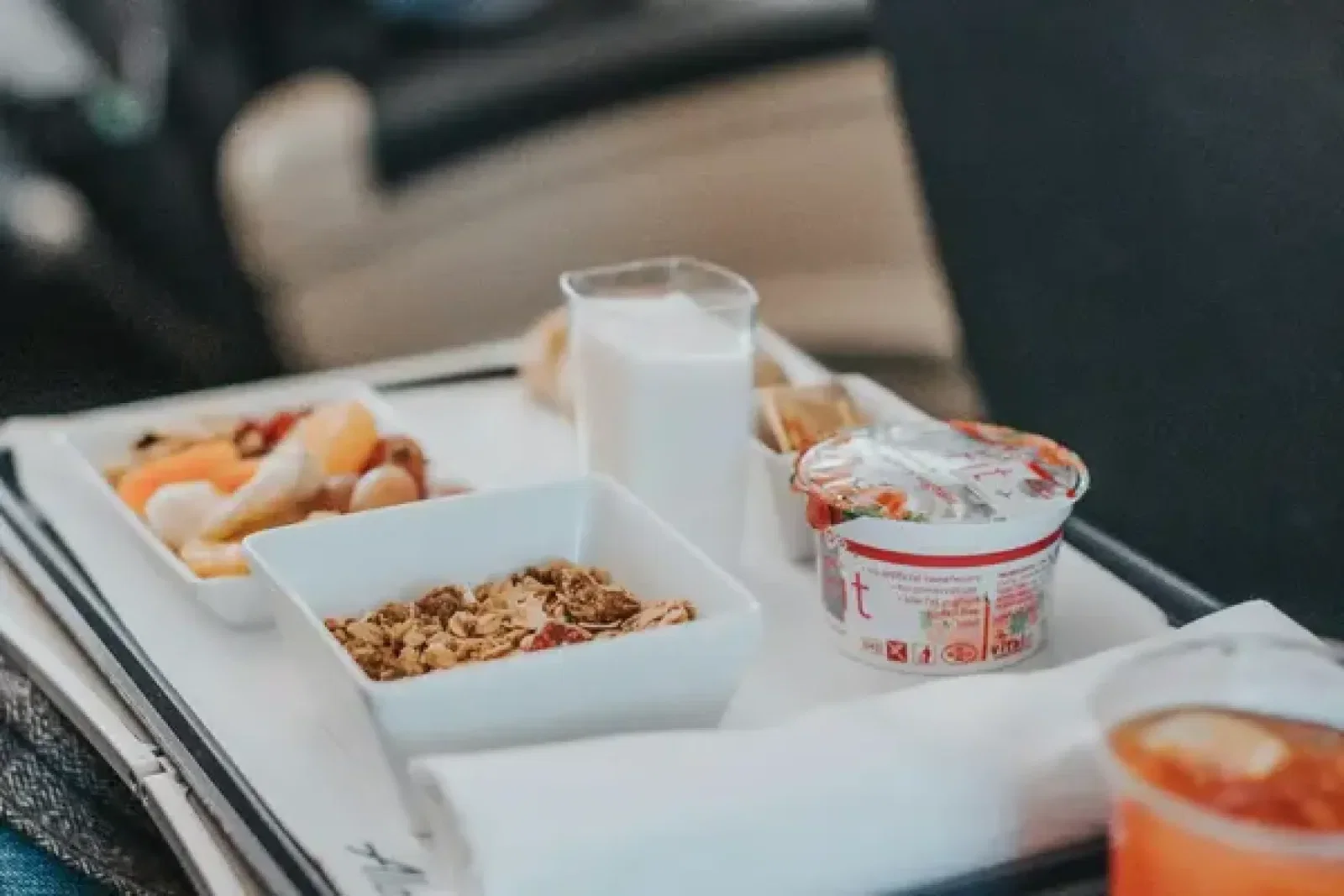 Inflight breakfast 
