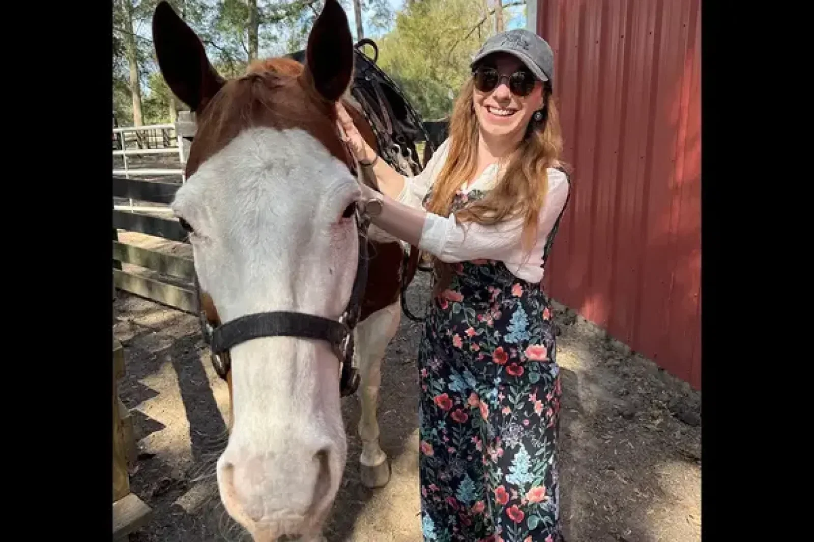 Madeleine spent a morning exploring Ocala's Big Cliff Canyon with her trusty steed, Pogo