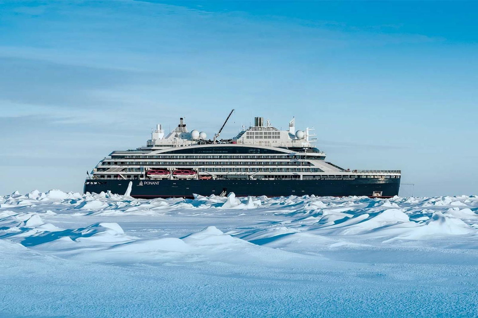 Ponant Explorations' Le Commandant Charcot. Credit: Studio Ponant/Olivier Blaud