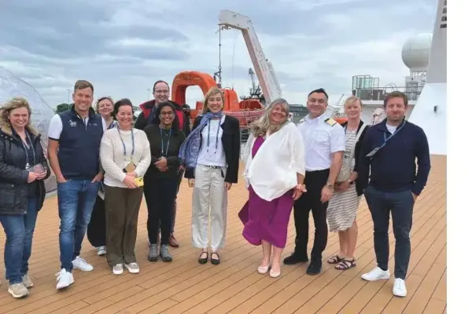 Greg Mortimer ship visit, AE Expeditions, May 2025