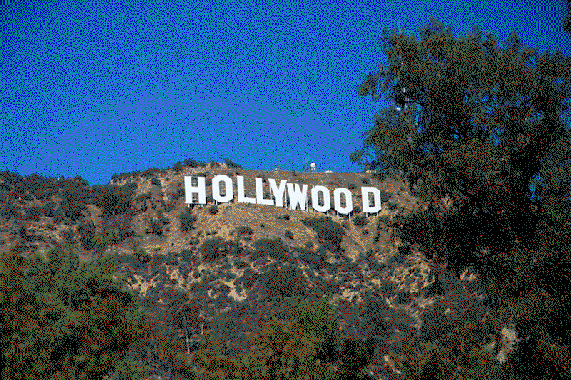 Hollywood sign