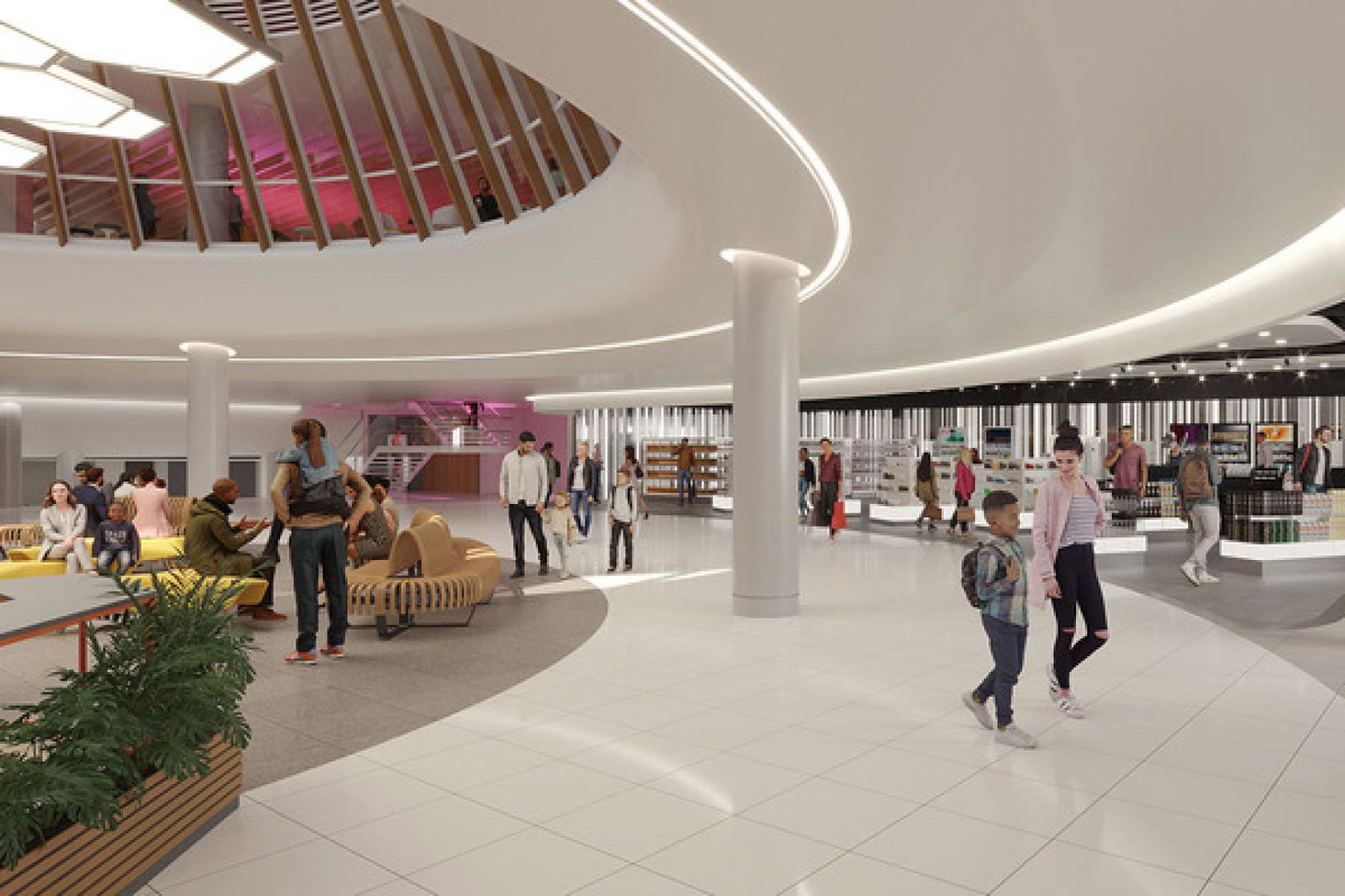 Manchester airport Terminal 3 rendering