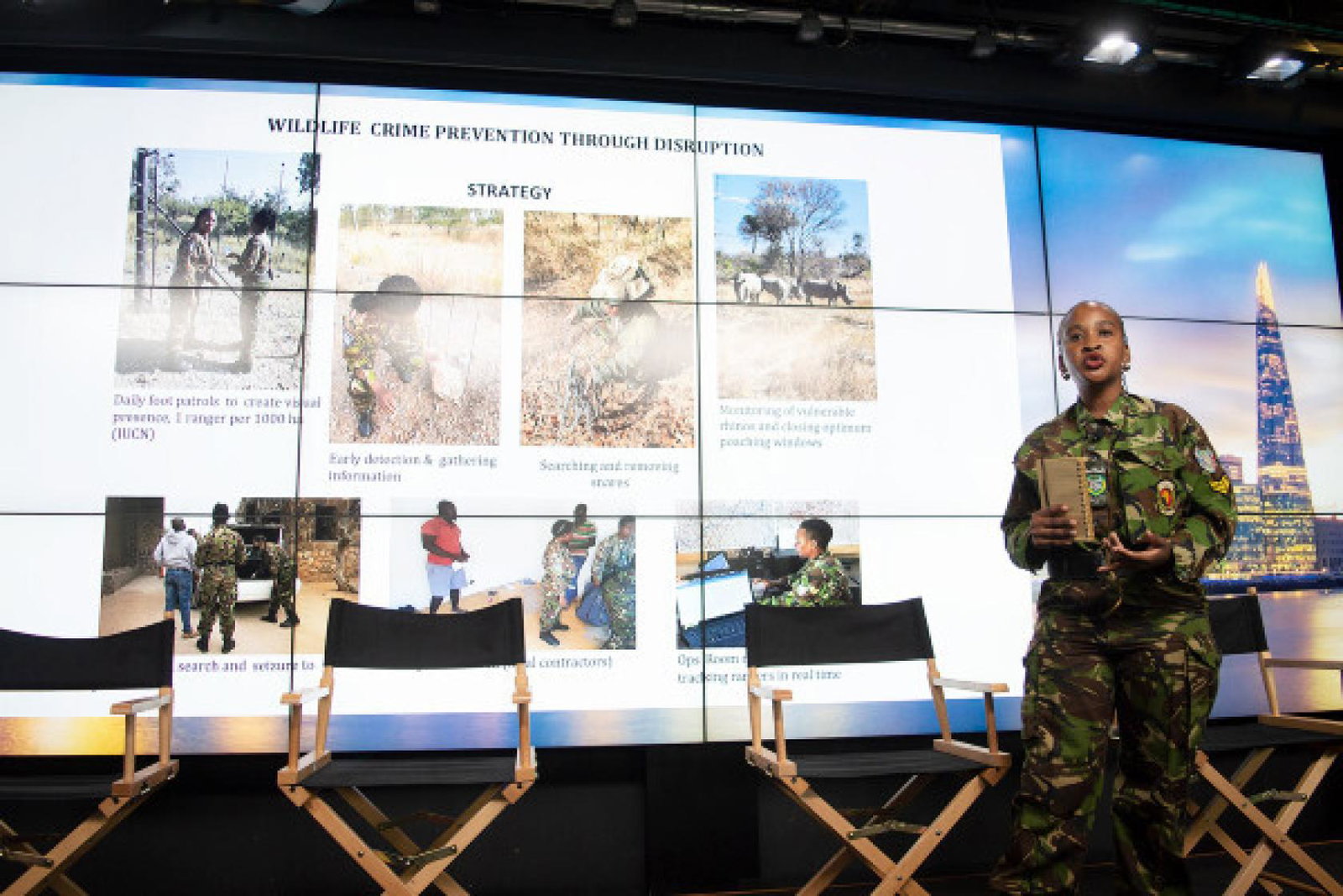 Felicia Letang Mogakane is a sergeant and media liaison officer for the Black Mambas, the world’s first all-female anti-poaching unit