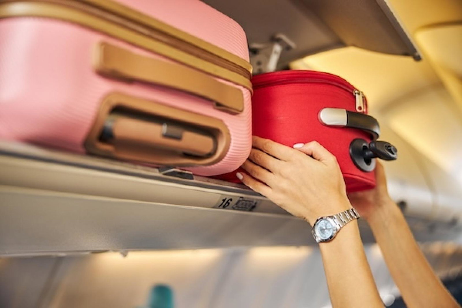 hand luggage, plane, carry-on