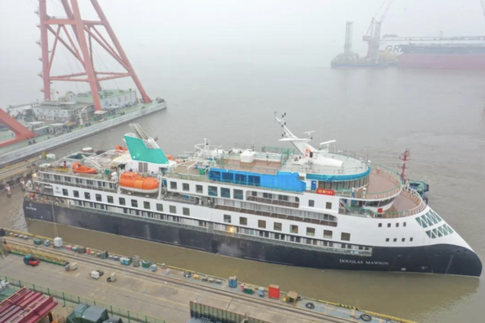 New AE Expeditions vessel Douglas Mawson completes sea trials