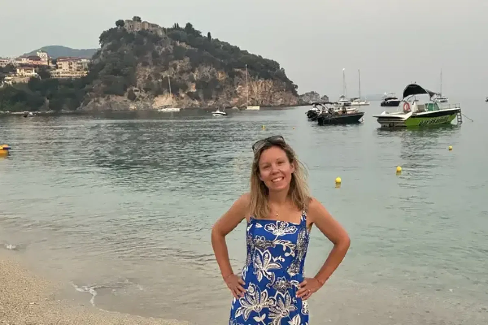 Katherine Masters in Parga © Katherine Masters