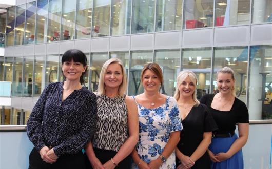 The new P&O Cruises trade sales team 