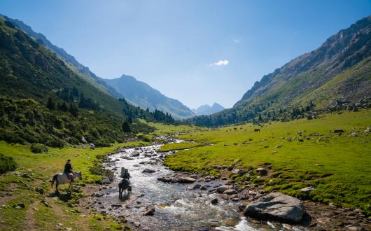 Tien Shan Mountain Range, Kyrgyzstan