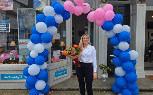 Halstead Travel owner Arline Sloan 