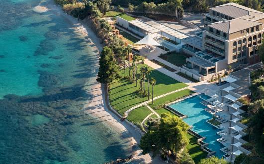 An aerial view of Avali