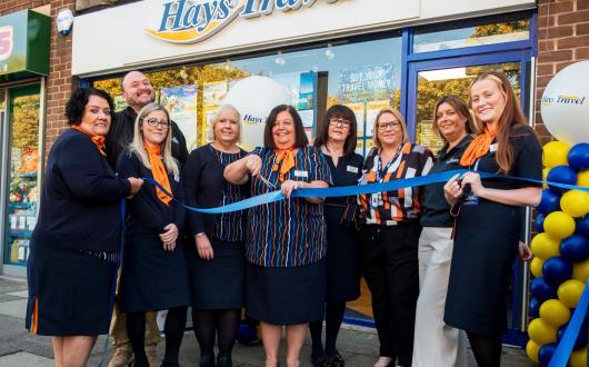Lynn Robinson opens Hays Travel's newly refurbished Wickersley branch