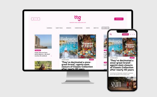 TTG has launched a new-look website