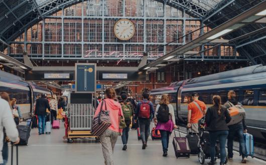 St Pancras International began processing passengers under Entry-Exit rules at the weekend