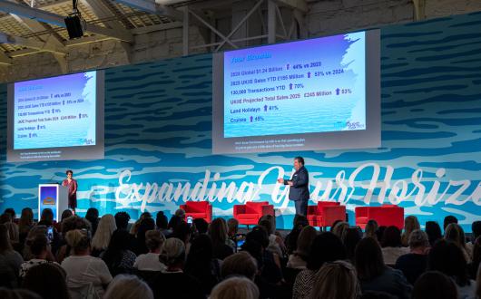 InteleTravel's James Ferrara and Tricia Handley-Hughes