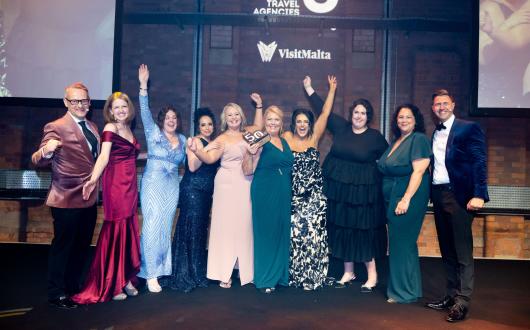 The team from Newport’s La Vida Travel were named the UK & Ireland’s No.1 Agency at Top 50 2025
