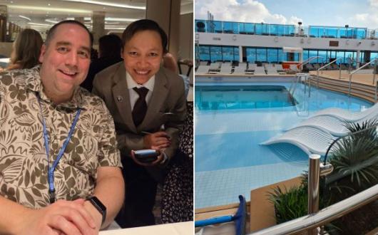 Martin Kindred-Langdon on Star Princess