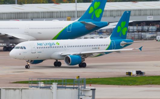 Aer Lingus is considering closing its Manchester base
