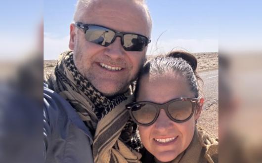 Emma and James are driving to Dakar