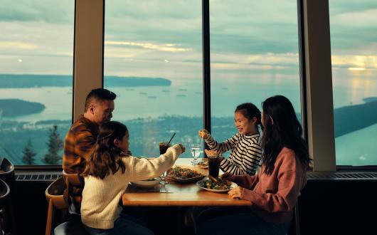 The Observatory Restaurant at Grouse Mountain, Vancouver 